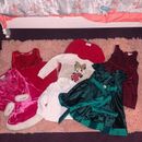 Zara Dresses | Girls Seasonal Winter Clothes Bundle 5t Like New. | Color: Cream/White | Size: 5tg