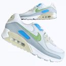 Nike Shoes | Nike Air Max 90 Gs Evergreen Trainers Youth Sneakers Size - 5 In Box! Dv3483 5y | Color: Blue/Green | Size: 5y