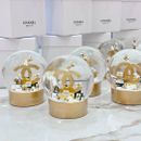 Chanel  Gold Limited Ediction 2023 Snow Globe, Schneeparfüm Globe, Perfume Vip
