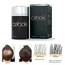 Rayon Caboki Hair building fiber gives you look younger and more confidence - Dark brown 25gm
