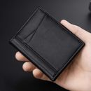 Mini Money Bag RFID Coin Purse Men Wallet Business Card Holder Slim Card Holder