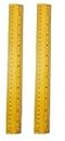 advancedstore Scale Wooden Scale Yellow Size-12 Inches With 30 Cm - Size