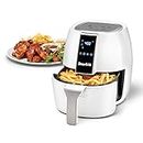 Starfrit Electric Digital Air Fryer - 3.5L Capacity - LED Touch Screen - 7 Preset Functions - 1400W