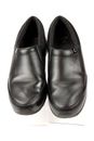 Zapatos de trabajo de cuero negro sin cordones para mujer Akesso Helia talla 11/43