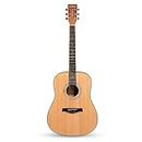 Kadence A281 Professional Acoustic Rosewood guitar (Natural, Beige)