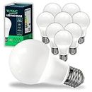 V-TAC 10x Ampoules LED culot E27 8,5W (équivalent 60W) A60-806 Lumen - 4000K Blanc Neutre - Ouverture du faisceau lumineux 200° - Efficacité Maximale et Économie d'Énergie