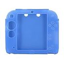 Colorful Für Nintendo 2DS Schutzhülle Case Anti-Rutsch Silikon Hülle Cover für Nintendo 2DS (Blau)