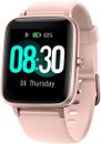 Smartwatch Fitness Tracker Heart Rate/Sleep Monitor Compatible for iPhone 13 Pro