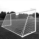 Aoneky Filet de Football - Mini/Large Soccer Goal Net - Rechangement du Filet de Football, Accessoires de Sports de Plein Air, sans Cadre (7.3x2.4M 3mm)