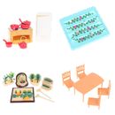 1:12 Miniature Furniture Toys Dolls Kids Baby Room Play Toy Forest Animal Fam WR