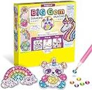 Big Gem Diamond Painting Kit - Create Your Own Magical Stickers and Suncatchers - Diamond Art for Kids