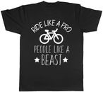 Ride Like A Pro kurzärmeliges Herren-T-Shirt Peddle Like A Beast