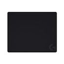 Logitech G440 Hard Gaming Mouse Pad, Optimized for Gaming Sensors, Moderate Surface Friction, Non-Slip Mouse Mat - Black