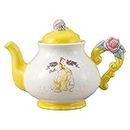 Sunart Disney Beauty and the Beast SAN3630 Tea Pot, Approx. 23.0 fl oz (655 ml), Yellow