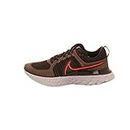 Nike Men's React Infinity Run FK 2 Running Shoes, Ridgerock Chile Red Black Green Glow Photon Dust, 10.5 US