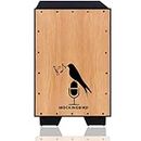 MOCKING BIRD Cajon Adjustable Snare Cajon Drum Box Oak Wood Hand Percussion Cajon Musical Instrument - 3 Internal Snares Cajon (20x11.5 Inch)