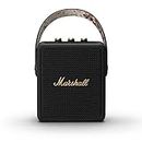 (Refurbished) Marshall Stockwell II 20 Watt Wireless Bluetooth Portable Speaker (Black and Brass) (1005544)