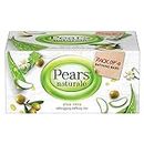 Pears Naturalé Detoxifying Soap Bar, Aloe Vera, 125g (Pack of 4)