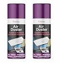 2 X COMPRESSED AIR CAN DUSTER SPRAY CAN CLEANER CLEAN & PROTECTS LAPTOP KEYBOARD ELECTRONICS - SET OF 2 by Leap Horse