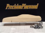 Pinewood Derby Car Body, Precut Z-28, Straight Drilled with Lead-free Weights