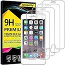 4youquality [4-Pack iPhone 6 & iPhone 6S Screen Protector, Premium Tempered Glass Film [LifetimeSupport][Scratch-Resistant][Anti-Shatter] Screen Protector for iPhone 6 6S (4.7inch)