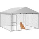 10 x 10FT Outdoor Pet Dog Run House Kennel Cage Enclosure with Cover Playpen