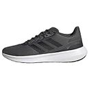 adidas Runfalcon 3.0 Shoes, Sneaker Uomo, Grey Six Core Black Carbon, 42 EU