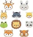 10PCS Embroidery Patches for Clothing,Cartoon Animal Applique Iron On & Sew On Patches, Durable Badge Applique for Jackets/Jeans/Backpacks,Cute DIY Embroidery Iron On Patterns for Clothes Bag