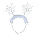 MYADDICTION Funny Christmas Headband Costume Snowflake Headdress Cosplay for Xmas Decor Clothing, Shoes & Accessories | Womens Accessories | Hair Accessories