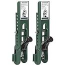 Drusolell Siding Installation Tools Compatible with 5/16- Inch Fiber Cement Siding, Siding Mounting Kit with Adjustable Reveals, Lap Siding Gauge Made of Polycarbonate Body, Green