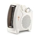 Orient Electric Areva Portable Room Heater | 2000W | Two Heating Modes | Advanced Overheat Protection | Horizontal & Vertical Mount | 1-year replacement warranty | White