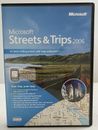 Juego de 2 CD de software Microsoft Streets and Trips 2006 con folleto (sin localizador GPS)