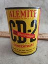 Vintage Alemite CD2 Concentrate Motor Oil Can (#9)