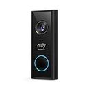 eufy Security Video Doorbell S220 Add-on, Sonnette Vidéo Complémentaire sans Fil, Résolution 2K, Audio Bidirectionnel, Installation Autonome, HomeBase 2 Requise.