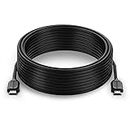 Fosmon 4K HDMI Cable 30FT/9M, HDMI 2.0 Cable 4K@60Hz/2160p Support 18Gbps, HDCP, 3D, ARC, Dolby TrueHD, 30AWG Compatible with UHD TV, PC Monitor, Console, PS4, PS5, Xbox 360/One/X/S, Nintendo Switch
