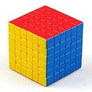 Qwick Click MoYu Meilong Cubing Classroom Professional 6x6x6 Cube Stickerless Speed Cube Magic 1 Cube Puzzle