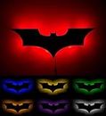AD INFINITUM Batman LED Wall Lamp, Comic Lover, Bat Cave, Night Lamp, for Gift, Kids Room, Gaming Setup, Gaming Room, Man Cave