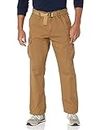 UNIONBAY Men's Survivor Iv Relaxed Fit Cargo Pant-reg and Big and Tall Sizes, Chesnut, 36W x 30L