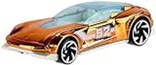 Hot Wheels 2020 Pearl and Chrome Muscle Speeder, '32 Ford, Fast-Bed Hauler, '55 Chevy Bel Air Gasser, '68 Corvette Gas Monkey Garage, Volkswagen T2 Pickup, Gazella GT (Chase) - Complete Set of 7!