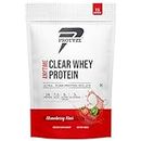 Protyze Anytime Clear Whey Protein Isolate | 24 g Protein/Scoop | 7.2 g BCAA | Gluten-Free | Low Carb | Light and Refreshing | Muscle Growth & Recovery (Strawberry Kiwi, 15 Servings)
