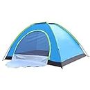 Inditradition Polyester Waterproof Camping & Picnic Tent (For 2 Persons, 6 X 4 X 3 Feet) - Assorted Colour