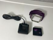 Reloj inteligente Fitbit Blaze Smart Fitness FB502 con ciruela banda grande en L púrpura GENUINO