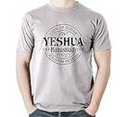Yeshua Hamashiach Jesus The Messiah Lion of Judah Christian T-Shirt Sweatshirt Hoodie Tanktop for Men Women Kids White