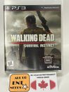 The Walking Dead: Survival Instinct (PlayStation 3, 2013, PS3) Like New, CIB, Co