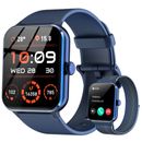 Smart watch uomo donna orologio fitness tracker Bluetooth orologio sportivo contapassi NUOVO