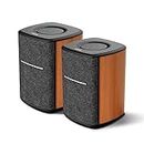 Edifier WiFi Smart Speaker Bundle Without Microphone, Works with Alexa, Supports AirPlay 2, Spotify Connect,Tidal Connect 40W RMS One-Piece Wi-Fi and Bluetooth Sound System, No Mic, MS50A - Pair