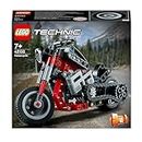 LEGO Technic Motorcycle 42132 Model Building Kit (163 Pieces), Multi Color