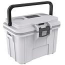 Pelican 8 Quart Personal Lunch Box Cooler (White/Gray)