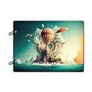 100yellow® Adventure scrapbook - Capture Your Travels in photo albums| 40 A4 pages | Size : 21 cm x 29.5 cm |Multicolour