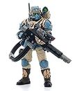 HiPlay JoyToy × Warhammer 40K Officially Licensed 1/18 Scale Science-Fiction Action Figures Full Set Series -Astra Militarum Tempestus Scions Squad 55th Kappic Eagles Tempestus Scion 1